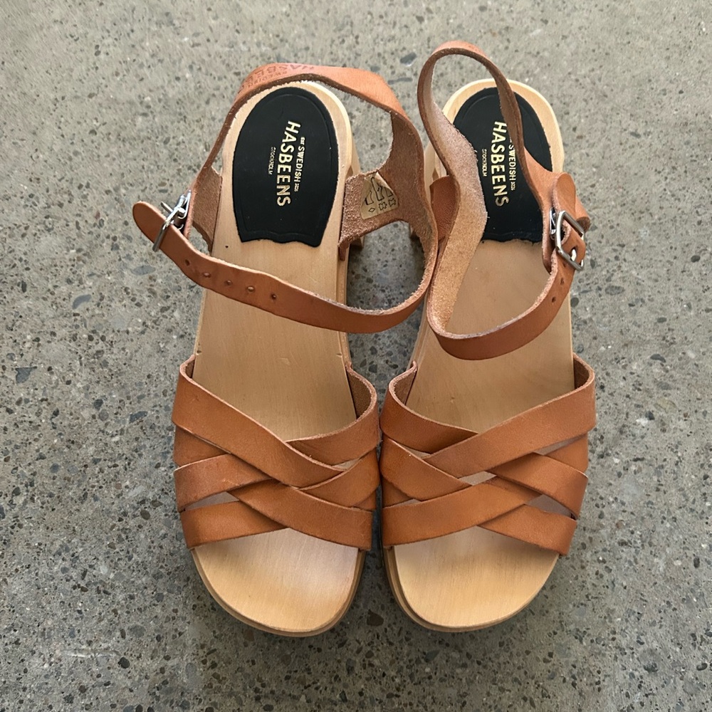 Swedish hasbeens low sandals